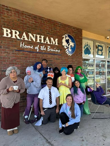 All the emotions from the admin team at Branham today.